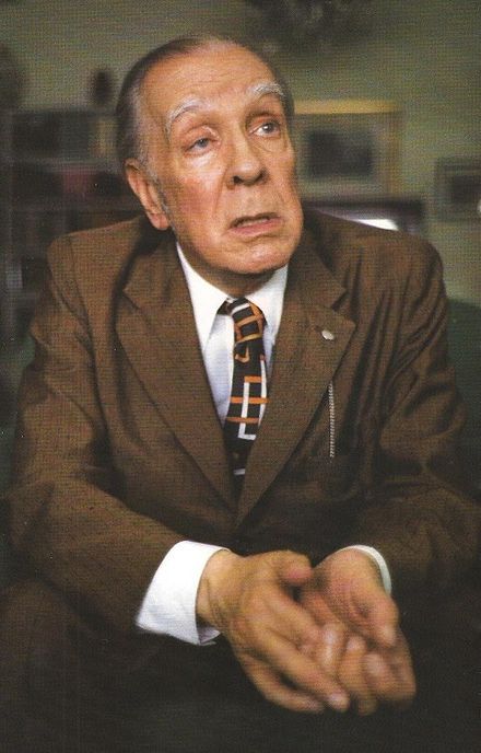 Foto Jorge Luis Borges